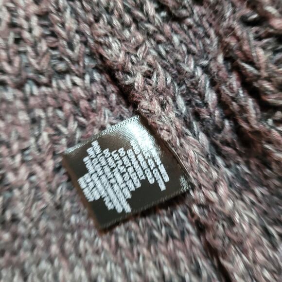 Sanctuary Womens Vest XS Sleeveless Knit Gray Fringe Long Open Shawl Collar Boho - Picture 6 of 7